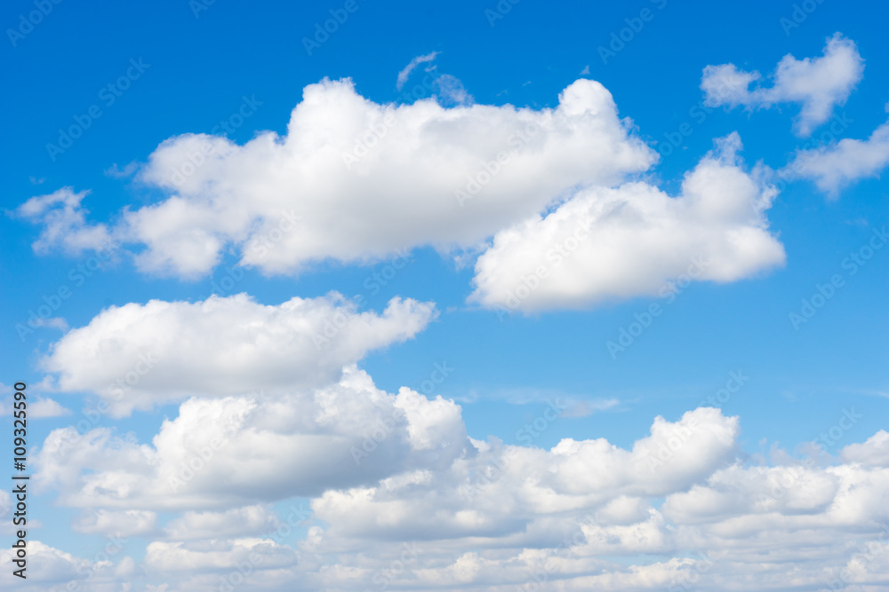 Fototapeta premium Clear blue sky and cloud
