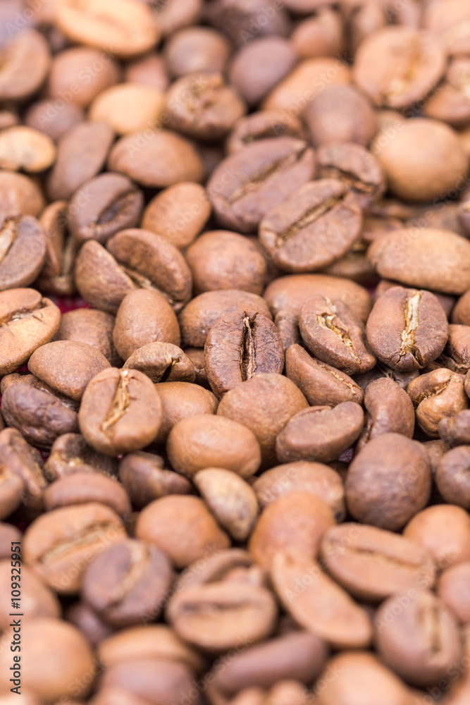 Extreme macro coffee beans background Extreme macro coffee beans background