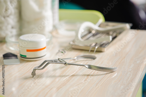 Stomatology equipment. Specialized tool for oral procedure in the dental clinic. Dentistry.