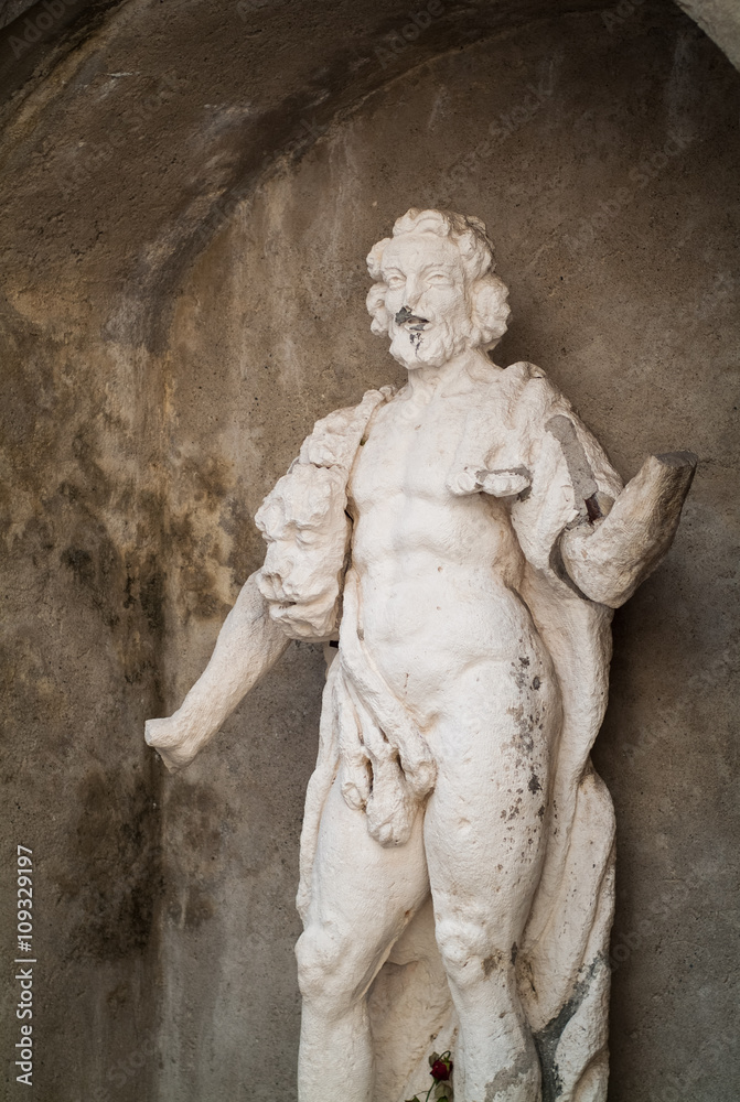 Statue in Bergamo