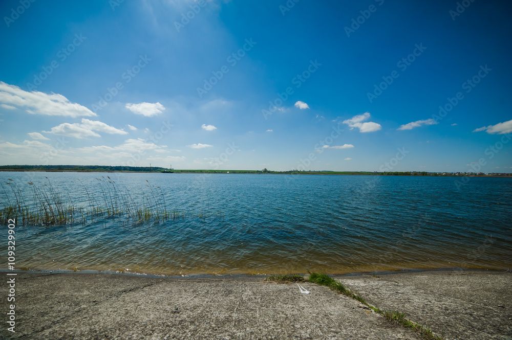 water lake surface