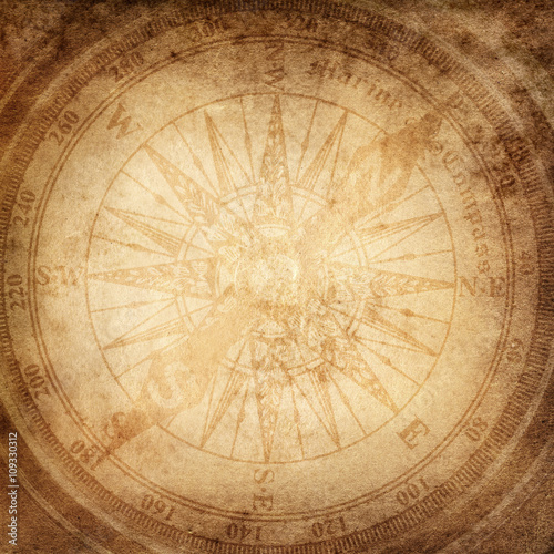 Pirate and nautical theme grunge background