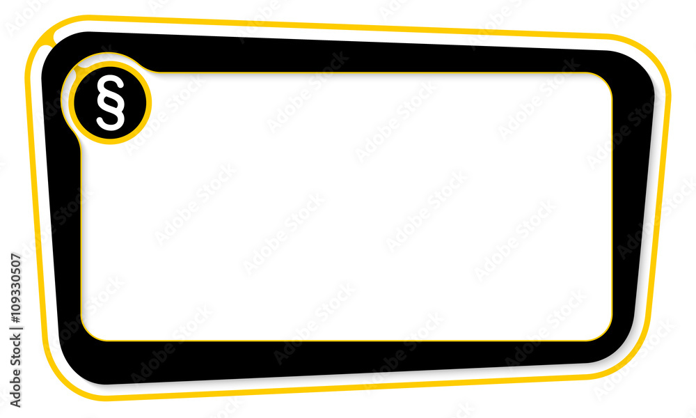 Vector box for your text with paragraph Vector box for your text with paragraph
