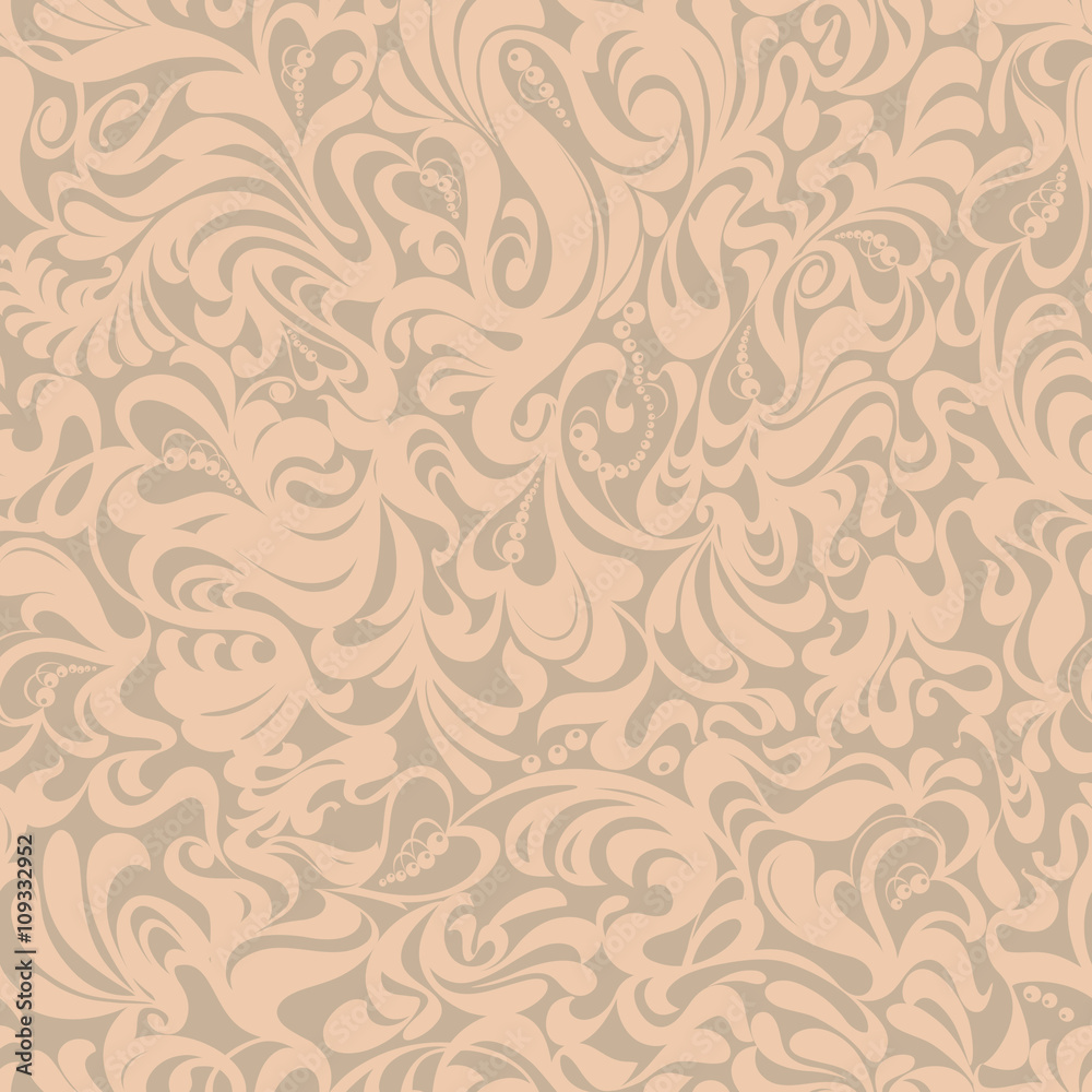 Pattern decorative, floral. Pattern decorative, floral.