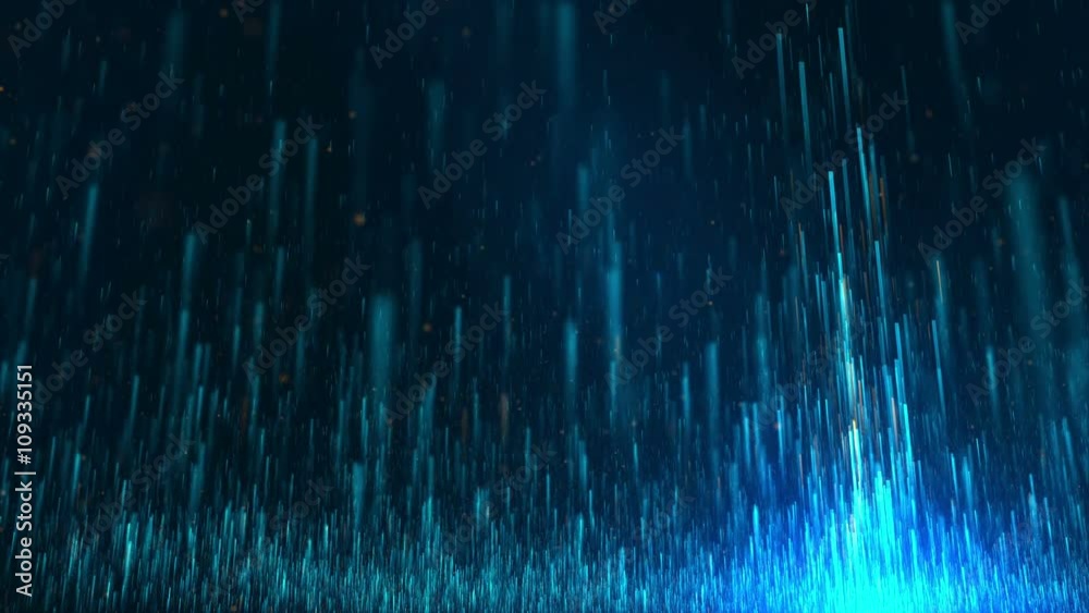 abstract background made of moving particles