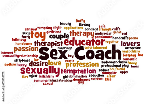 Sex Coach, word cloud concept 9