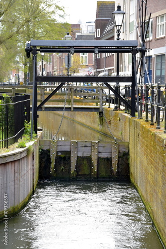 Watersluis in Utrecht photo