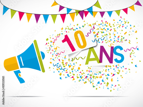 mégaphone : anniversaire 10 ans