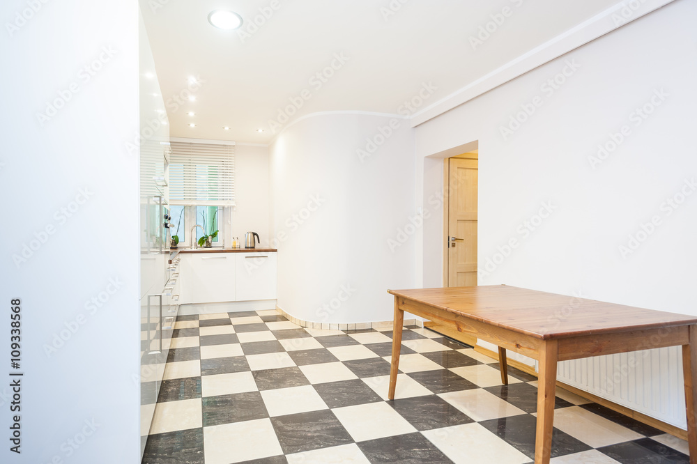 Fototapeta premium Przedpokój wnętrze pałac kuchnia