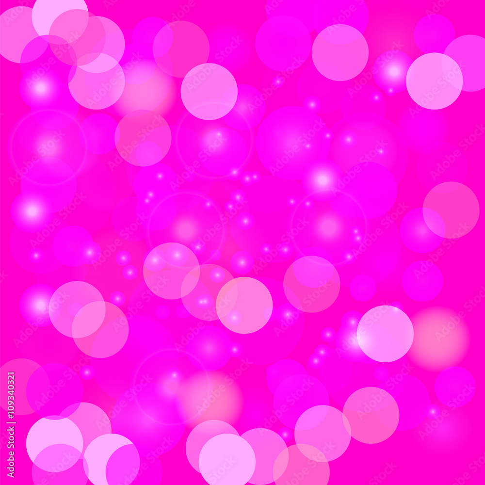 Pink Blurred Light Background