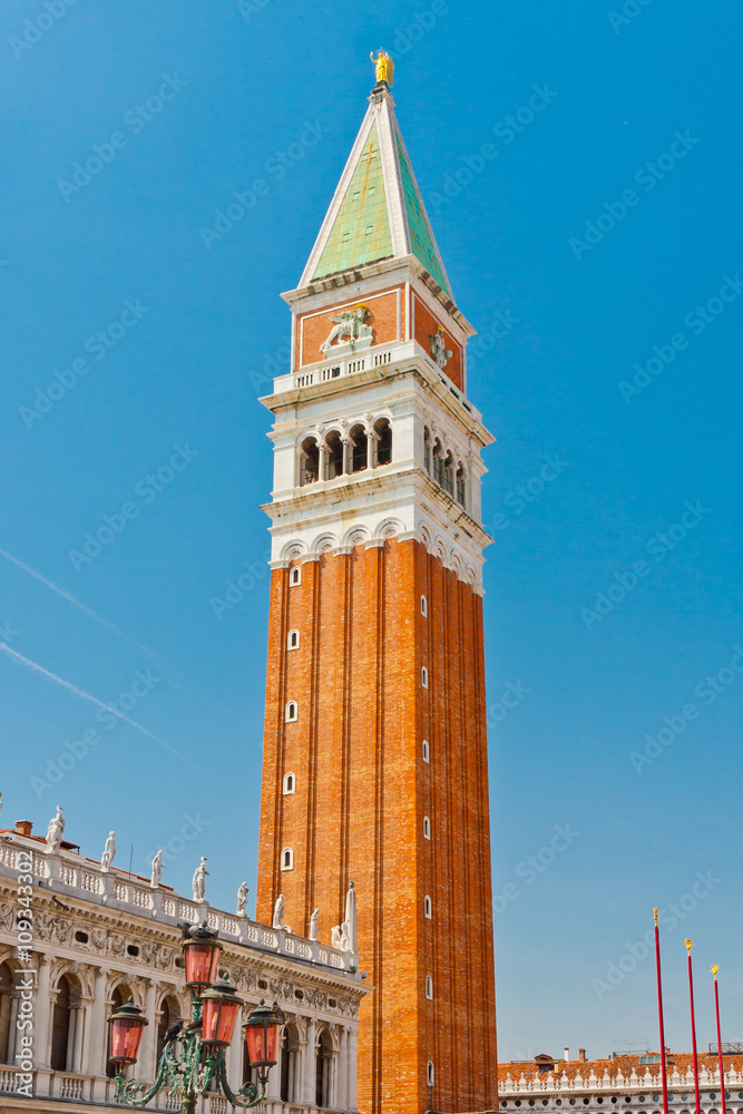 San Marco Campanile - bell tower of Saint Mark cathedral