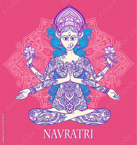 Beautiful card vector