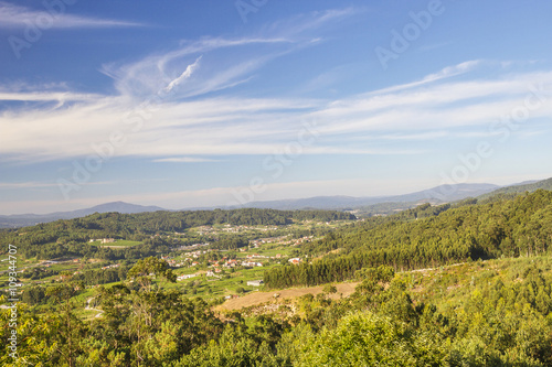 Salnes valley from San Cibran lookout