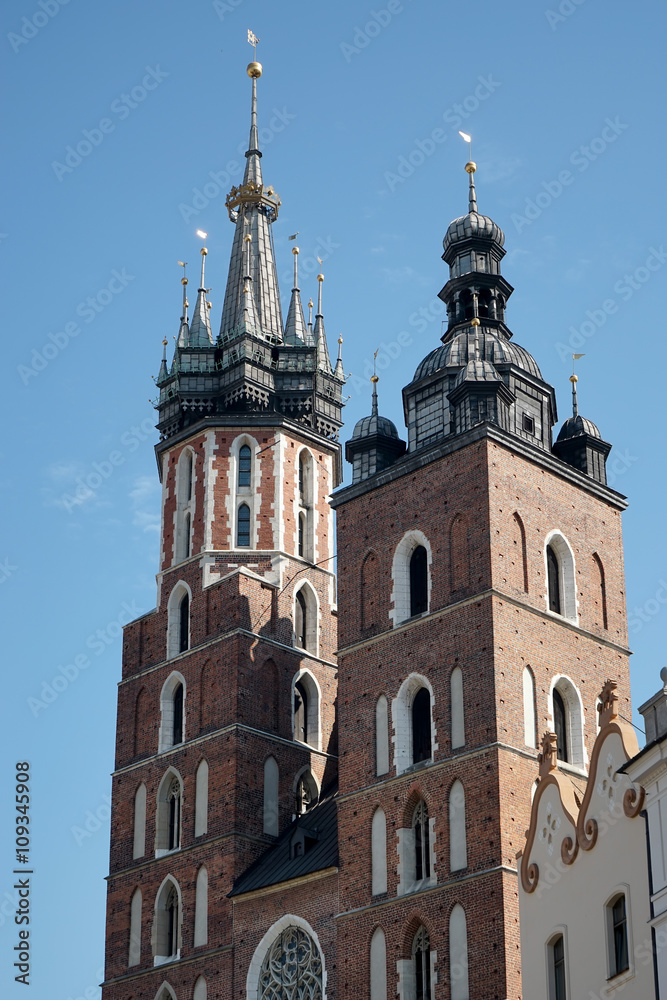 St Marys Basilica in Krakow