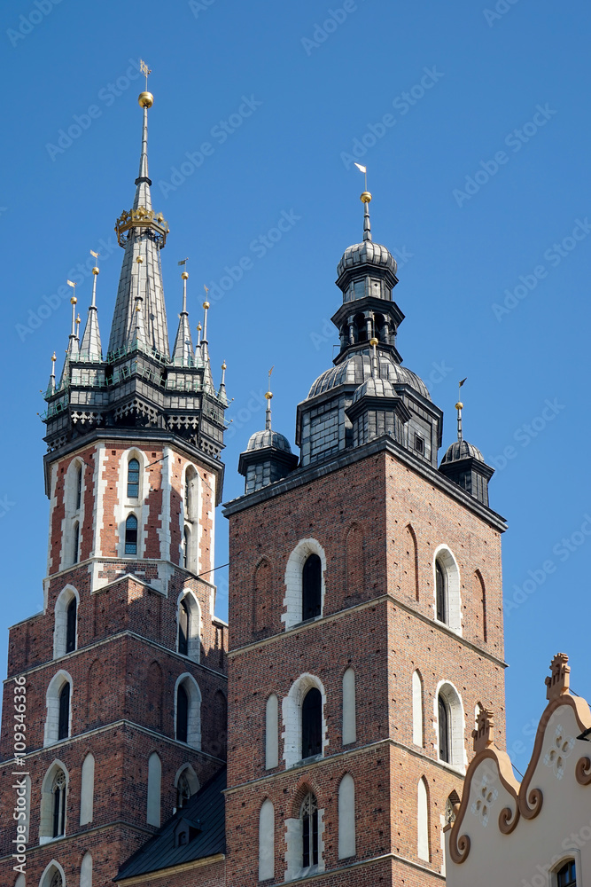 St Marys Basilica in Krakow