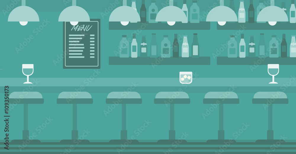Background of bar counter Background of bar counter