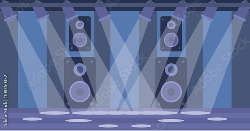 Background of night club.