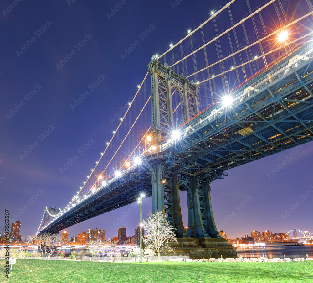 Fototapeta premium Most na Manhattanie w Nowym Jorku