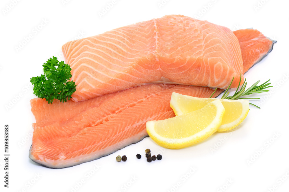 Fisch Zitrone Lachs