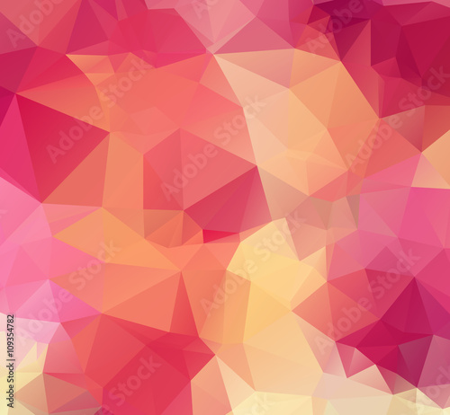 Polygonal mosaic paper background