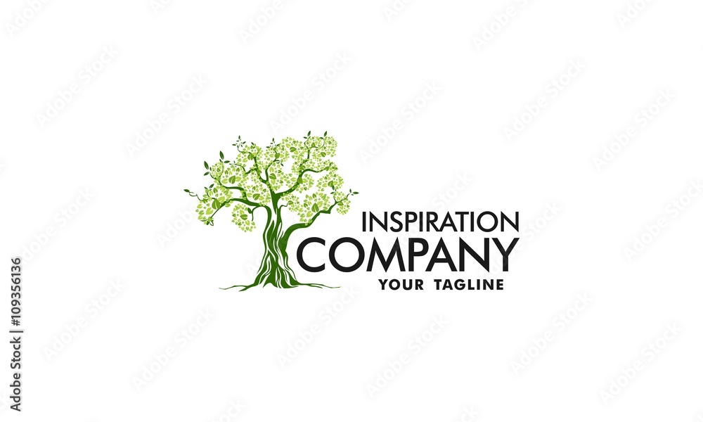 Obraz premium tree logos