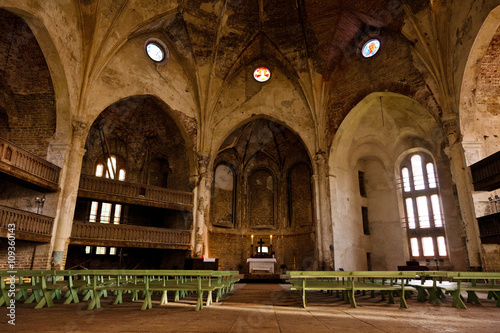 Old Alexander Church under reconstruction