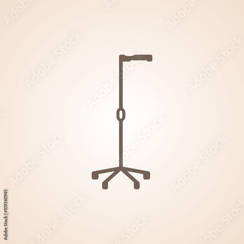 Icon Of Crutches.
