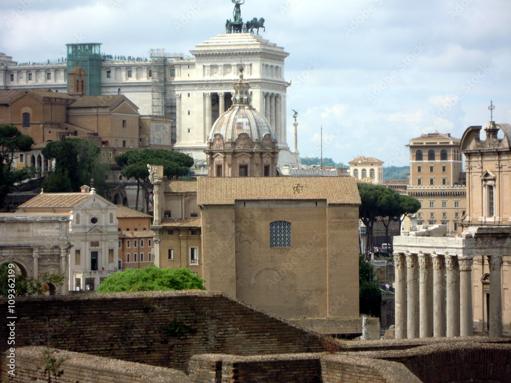 Rom, Forum Romanum mit Kapitol