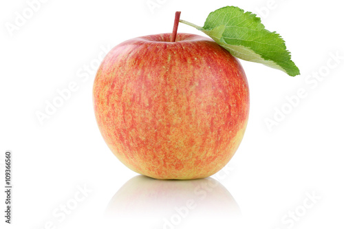 Apfel Frucht Obst Freisteller freigestellt isoliert photo
