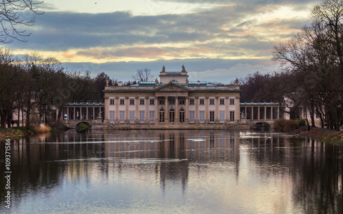 Lazienki Palace in Warsaw, Poland © kasaks