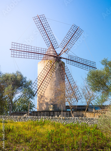 Windmilll, Majorca photo