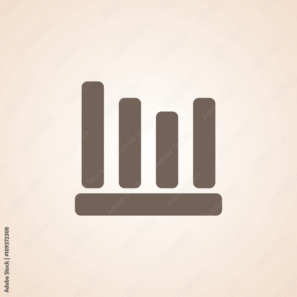 Icon Of Graph. Icon Of Graph.