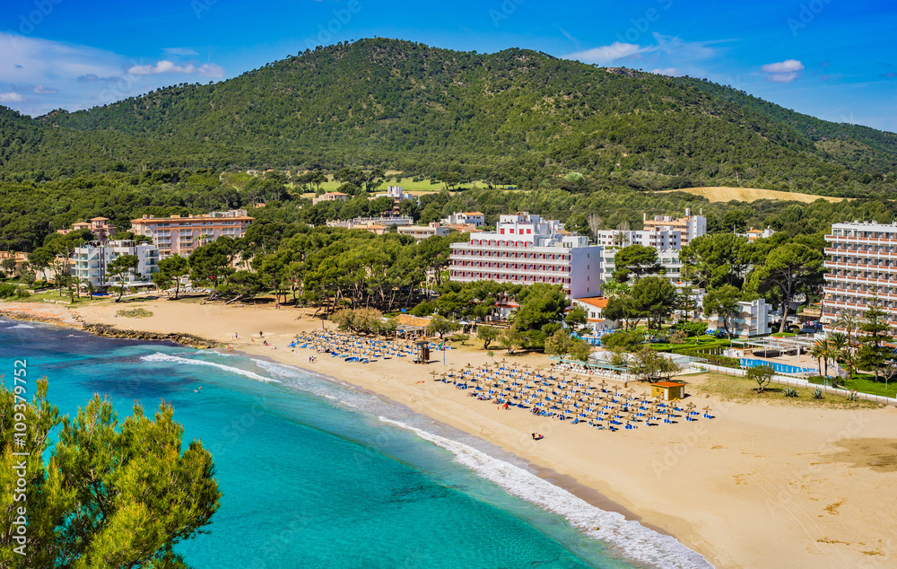 Spain Majorca Beach Bay Coast of Canyamel Spain Majorca Beach Bay Coast of Canyamel