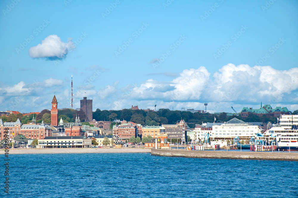 Helsingborg from the water