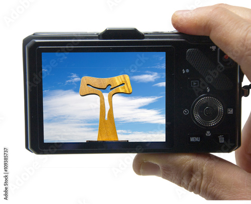 Quadro em tela 269 - cross TAU