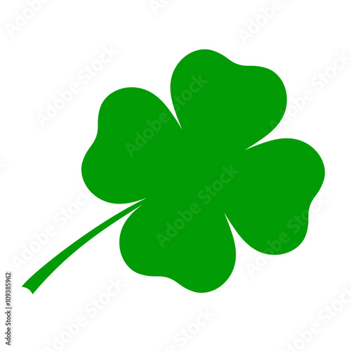 isolated clover