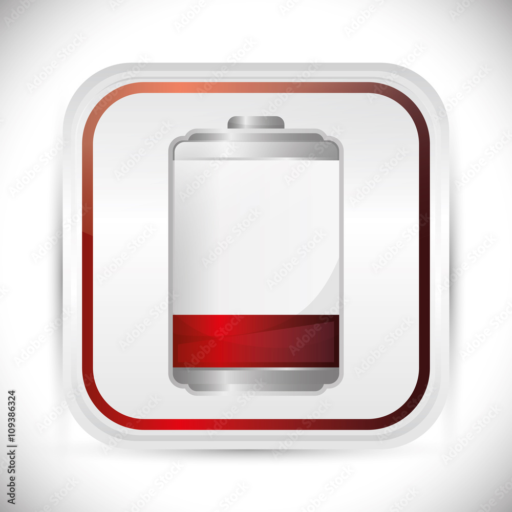 Battery design, energy and power concept, editable vector Battery design, energy and power concept, editable vector