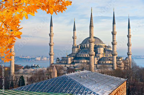 Photography The Blue Mosque, Istanbul, Turkey.