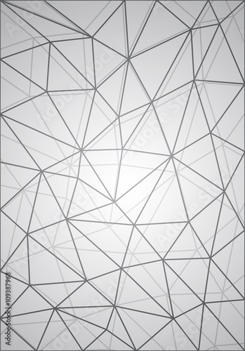 Geometric simple pattern with triangles