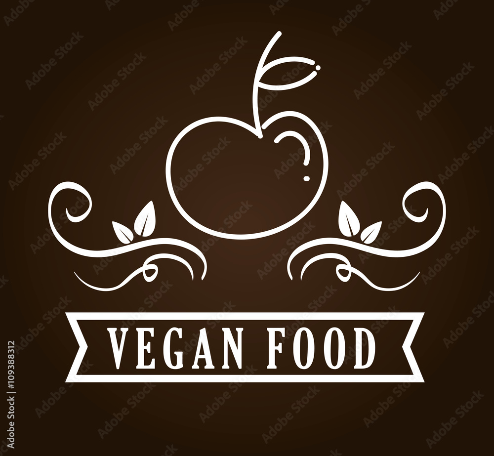 Organic food design. natural concept. healthy food illustration Organic food design. natural concept. healthy food illustration