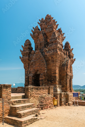 Cham towers. Vietnam.
