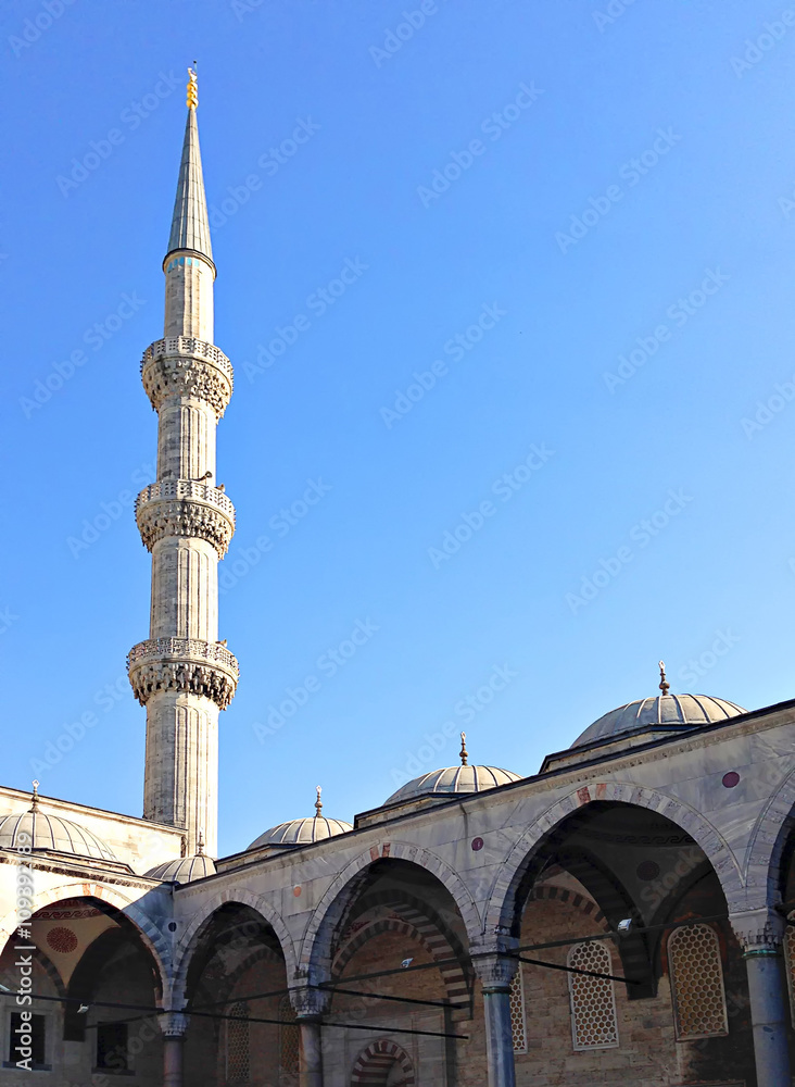 Famous landmark of Istanbul: Blue Mosque