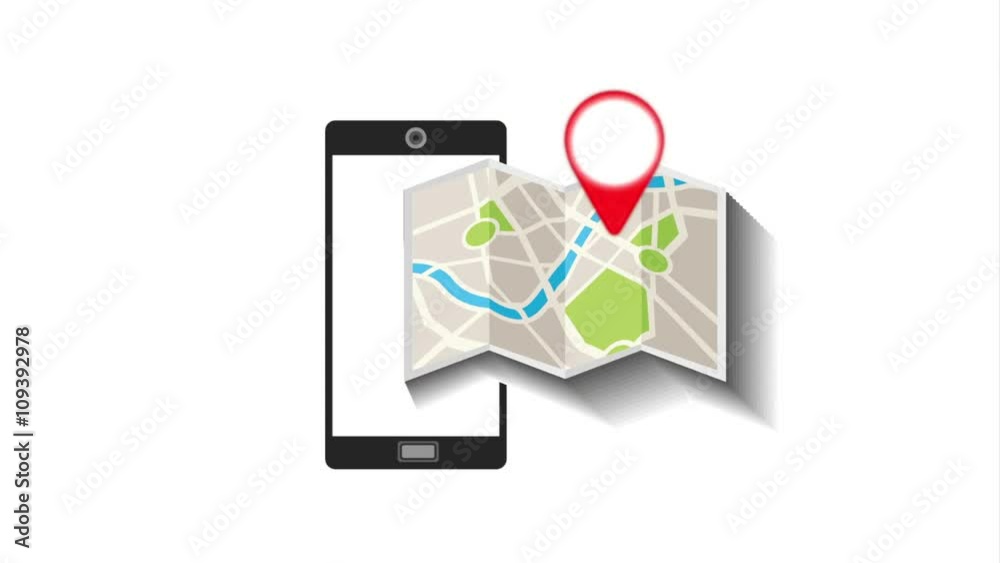 gps service , video animation gps service , video animation