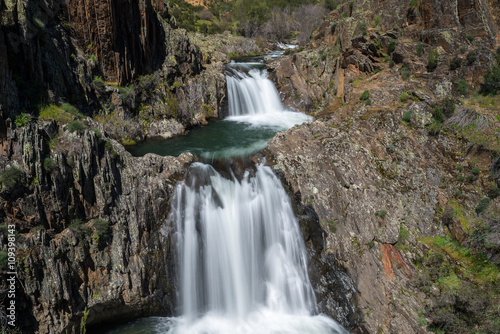 Aljibe waterfall, Guadalajara, Castilla-La Mancha (Spain)