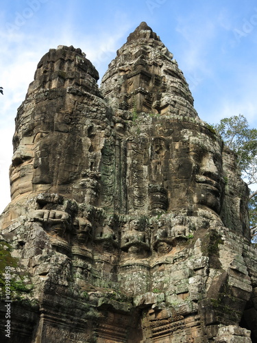 South gate, Angkor Thom, Cambodia 