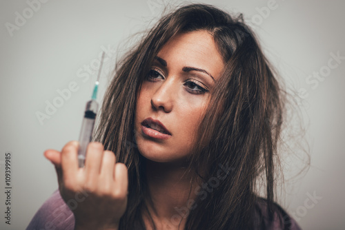 Cuadro en lienzo Drug Dependence