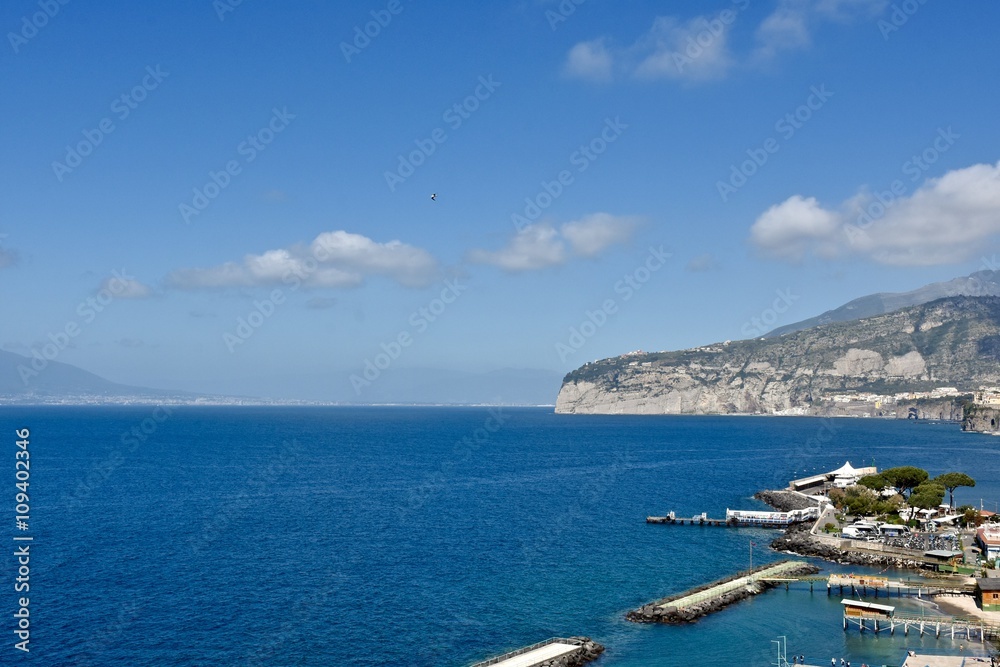 The beautiful landscape of the Amalfi coast