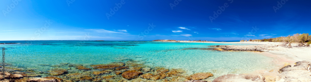 Elafonisi Beach Panorama