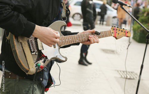 Street musicians
