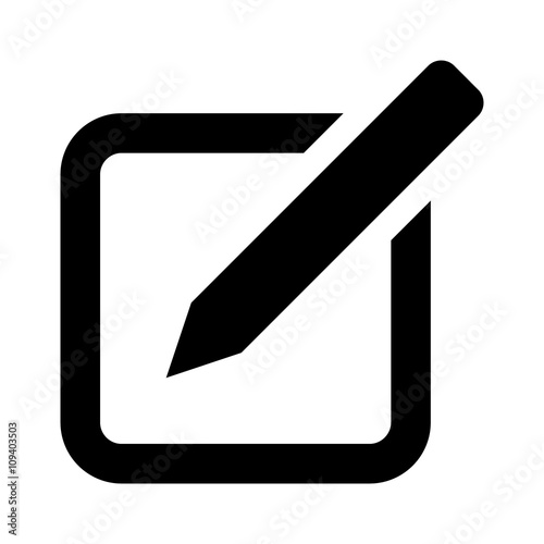 Compose message flat icon for apps and websites